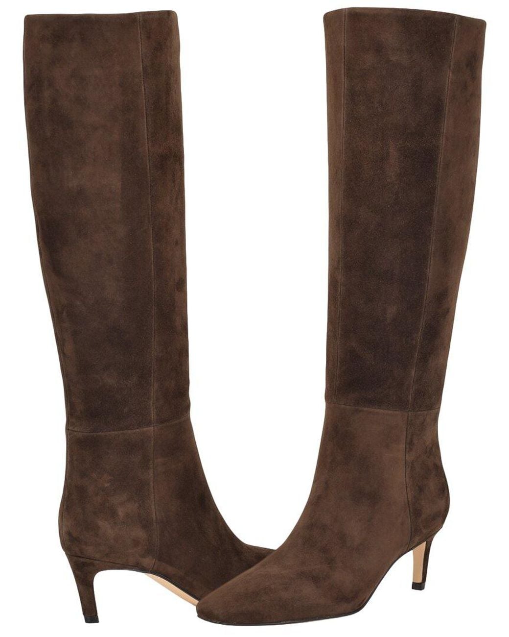 Nine West Brown Caddy-Wc Suede Boot