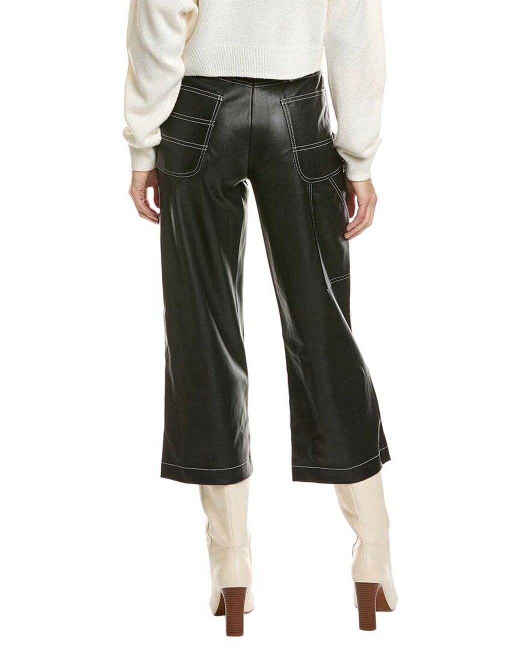 Staud Green Cropped Domino Pant