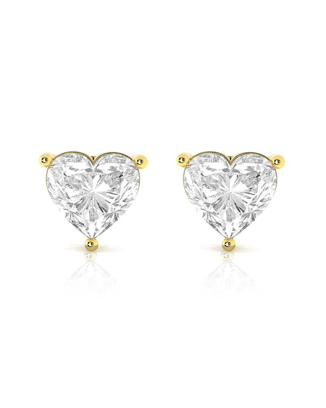Amairah White 14K 4.00 Ct. Tw. Lab-Grown Diamond Stud Earrings
