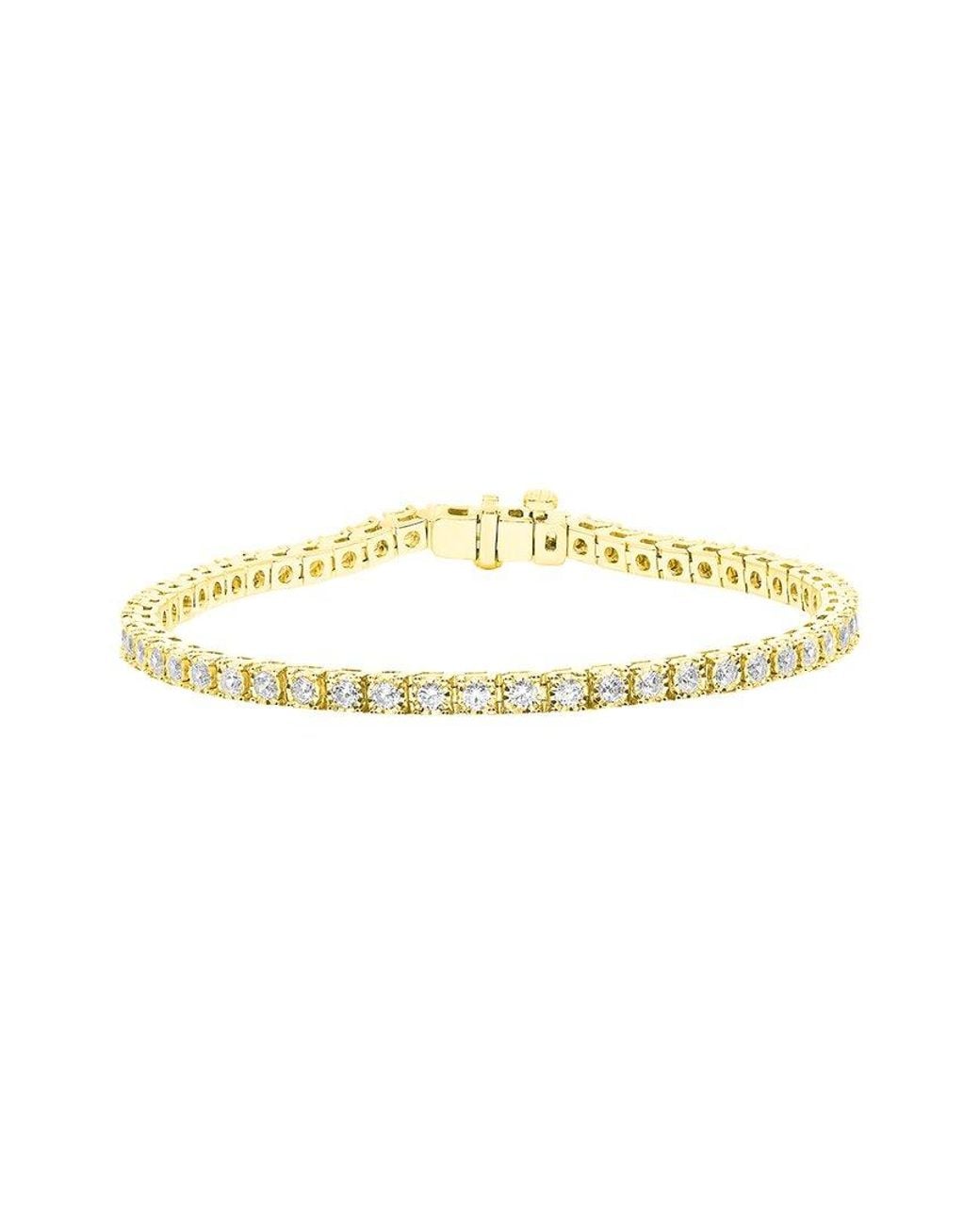 Amairah Metallic 4.00 Ct. Tw. Lab-Grown Diamond Tennis Bracelet