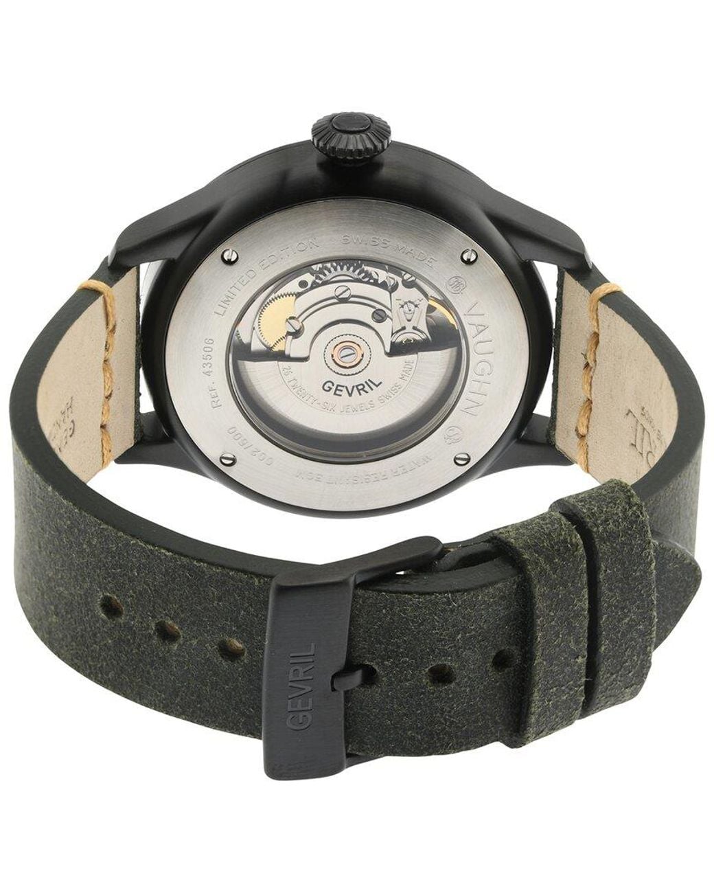 Gevril Green Vaughn Watch for men
