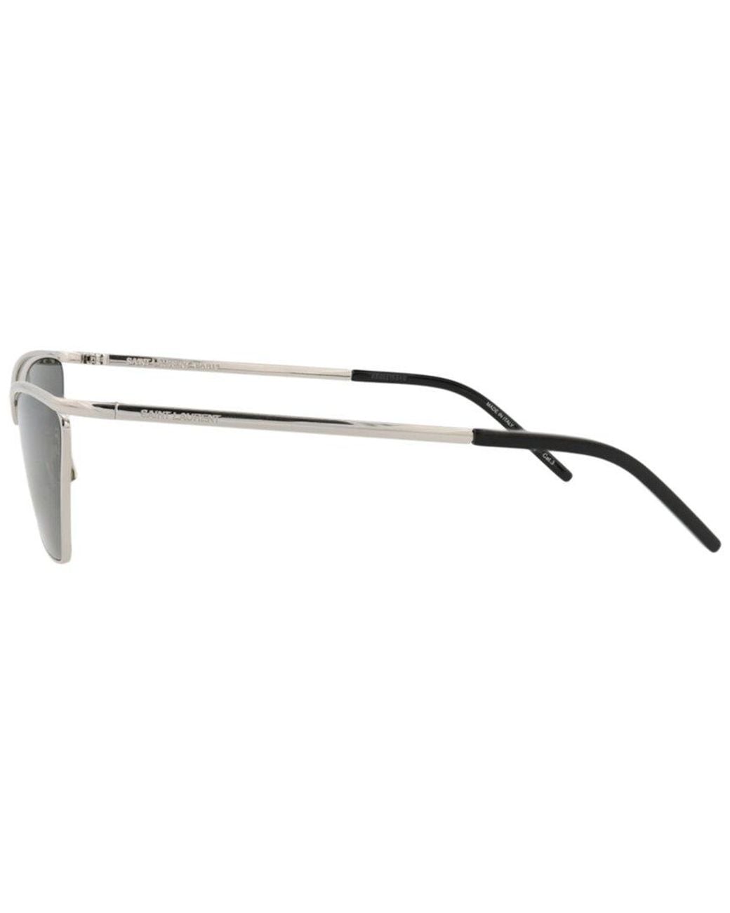Saint Laurent Metallic Sl637 57Mm Sunglasses