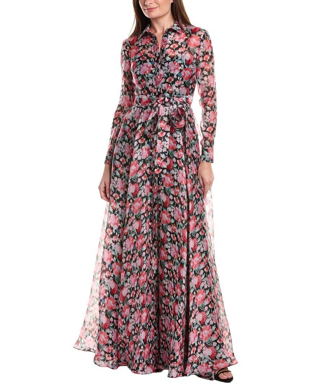 Carolina Herrera Purple Gown