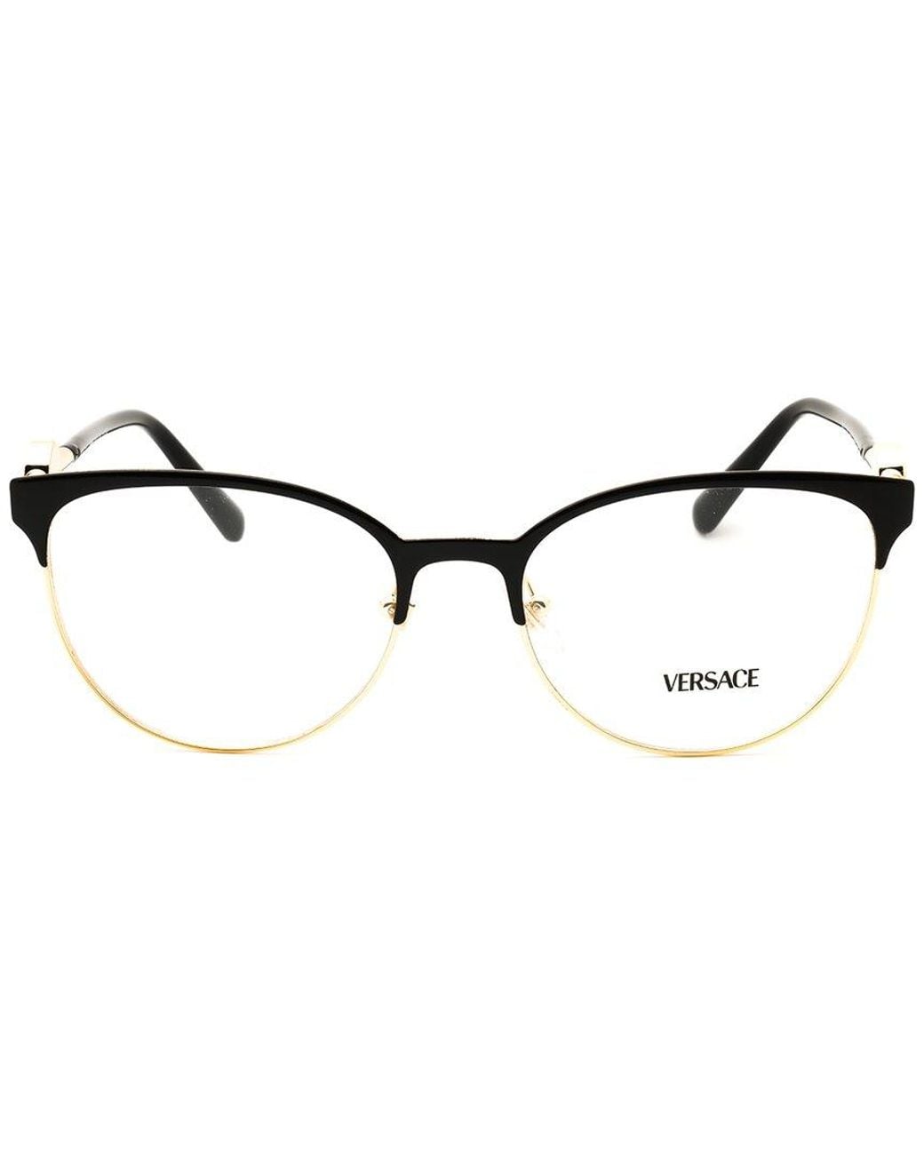 Versace Black 54Mm Optical Frames