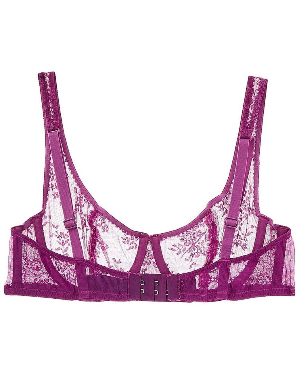 Journelle Purple Romy Demi Bra