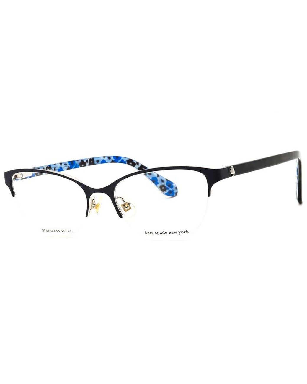 Kate Spade White Adalina 51Mm Optical Frames