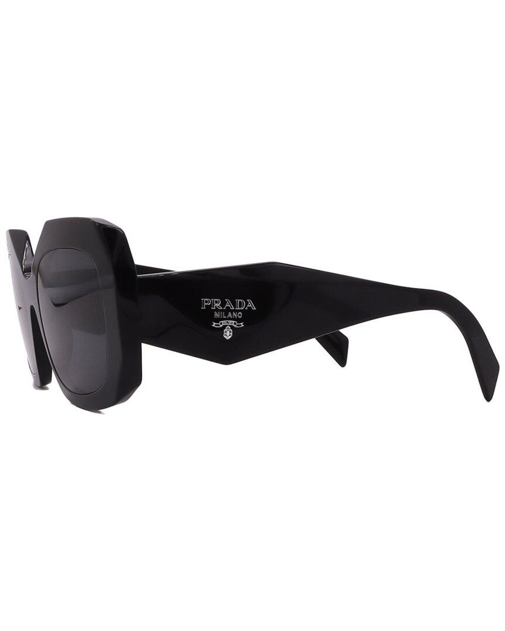 Prada Black Prb23S 54Mm Sunglasses
