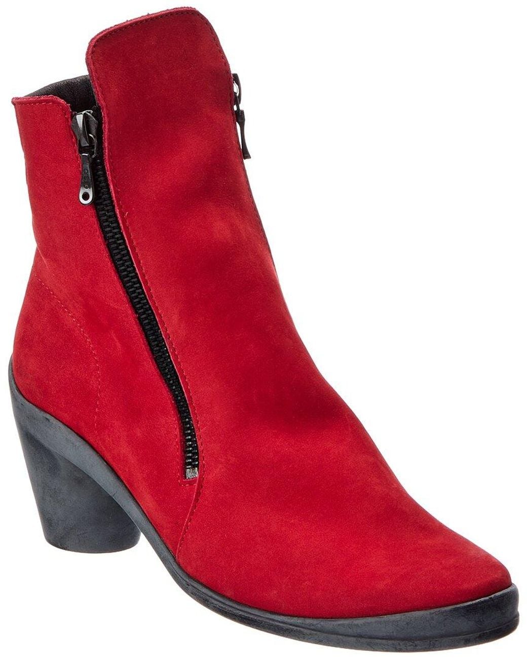 Arche Red Gasele Leather Boot
