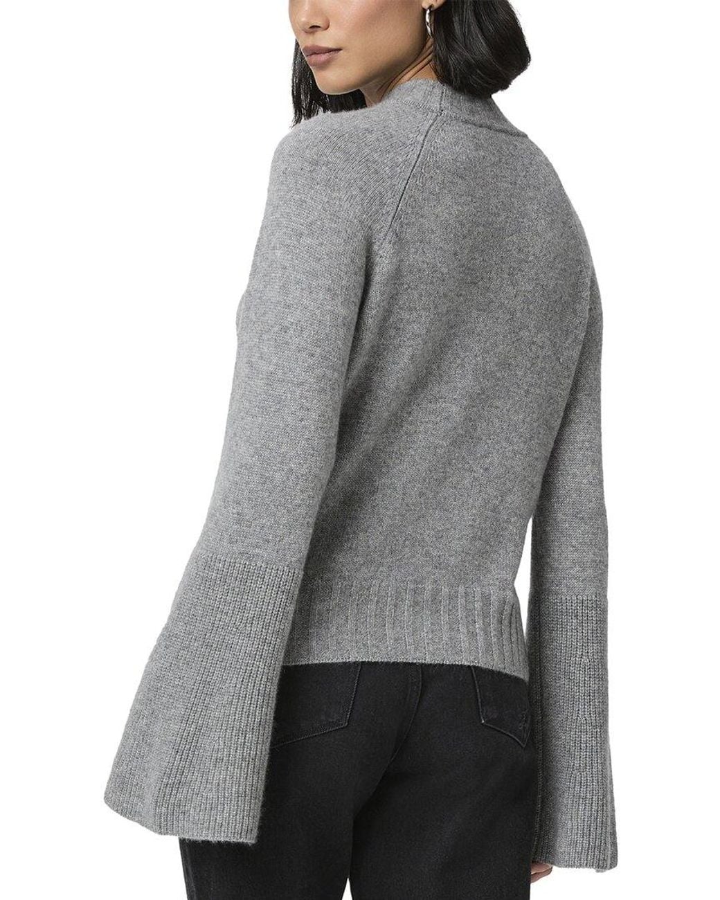 PAIGE Gray Laurel Sweater