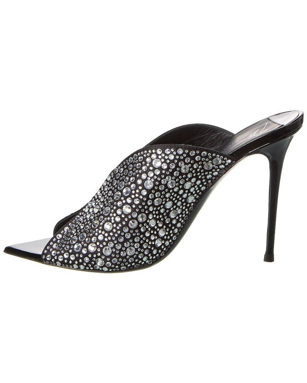 Giuseppe Zanotti Black Intrigo 105 Sandal