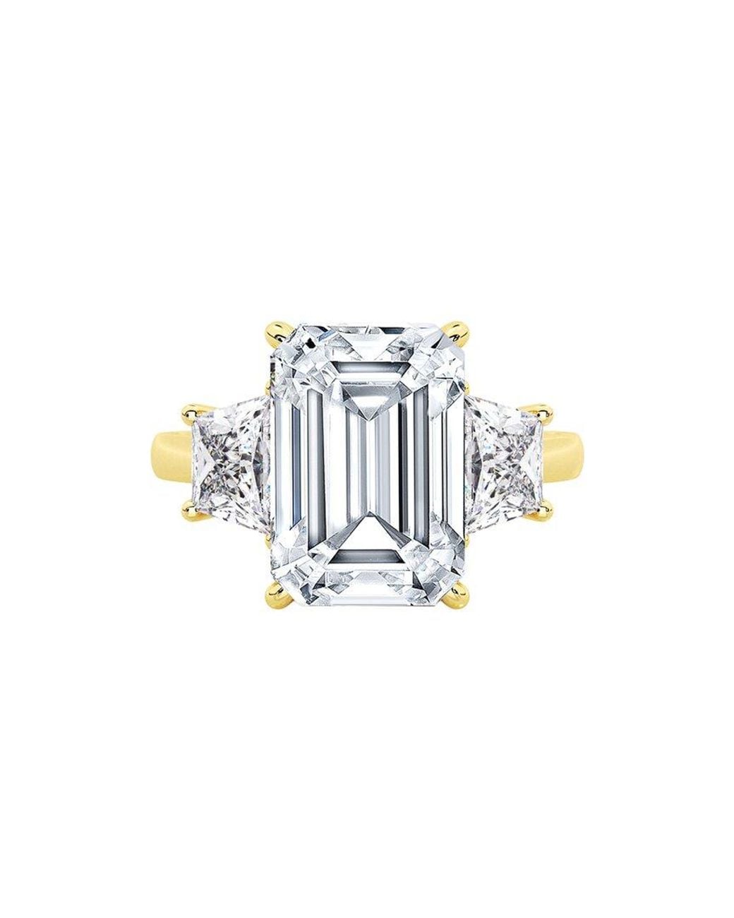 Lab Grown Diamonds White 14K 6.00 Ct. Tw. Lab-Grown Diamond Ring