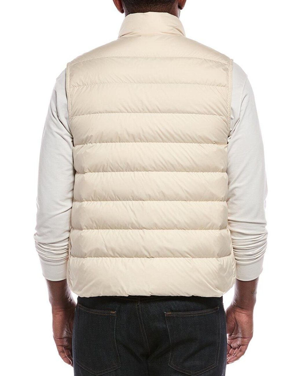 Moncler Natural Down Puffer Vest for men