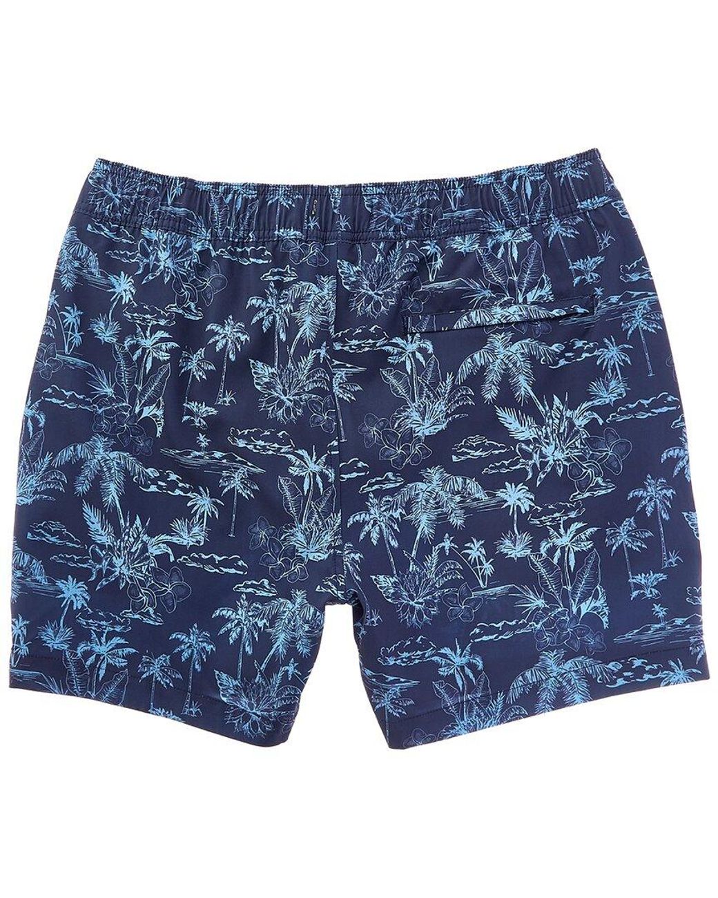 Onia Blue Stretch Volley Swim Short for men