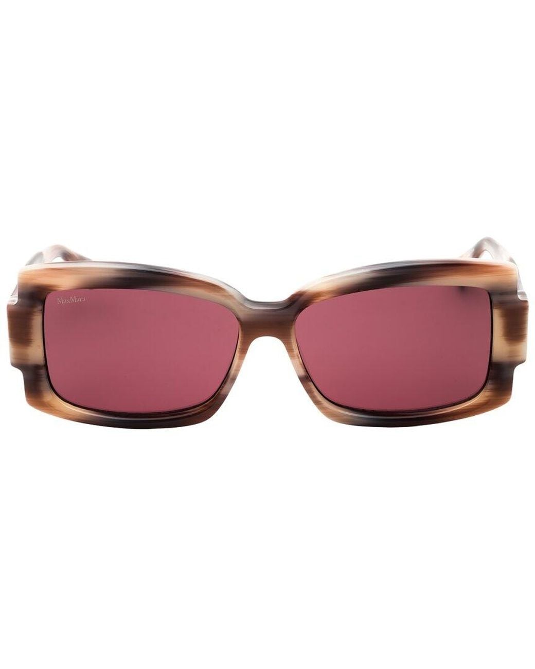 Max Mara Red Mm0140 57Mm Sunglasses