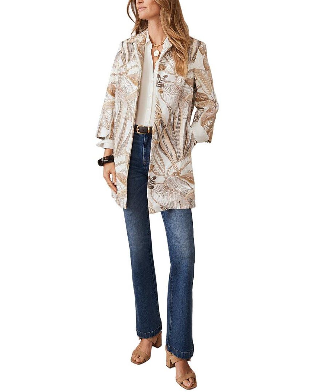 J.McLaughlin Blue Deirdre Coat
