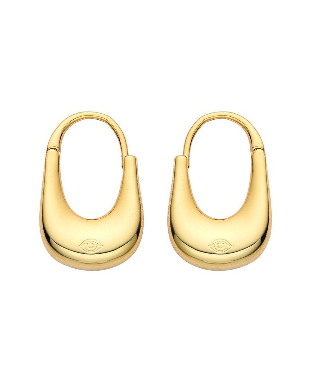Eye Candy LA Metallic Drop Earring