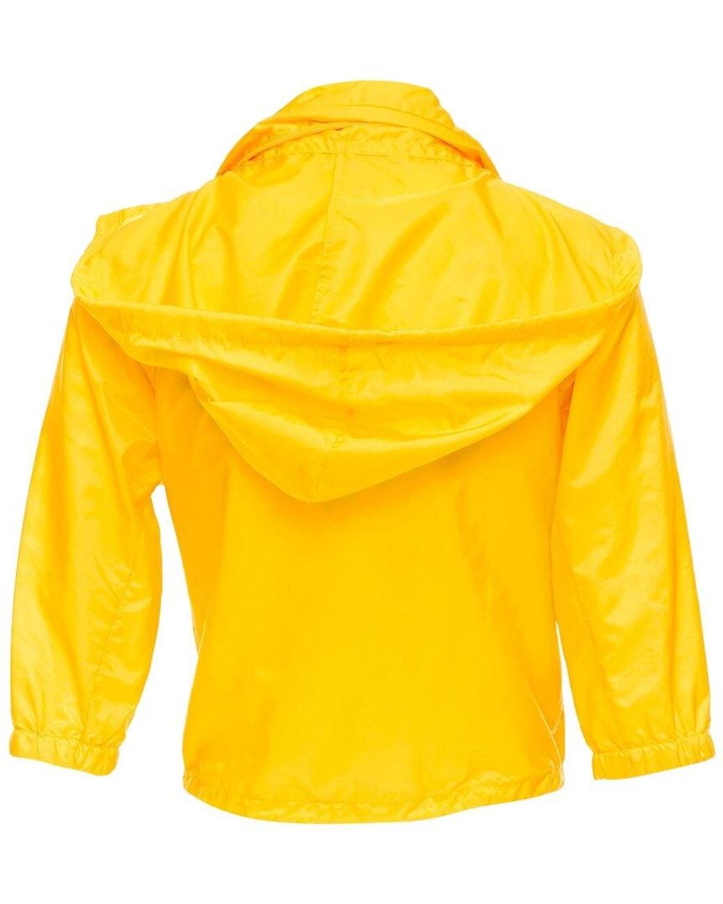 Prada Yellow 2021 Re-Nylon Cropped Windbreaker, Size It (Authentic Pre-Loved)