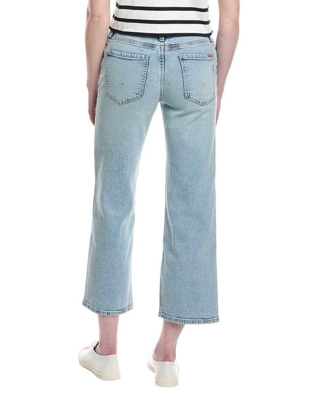 Hudson Blue Rosalie Napa Wide Leg Ankle Jean