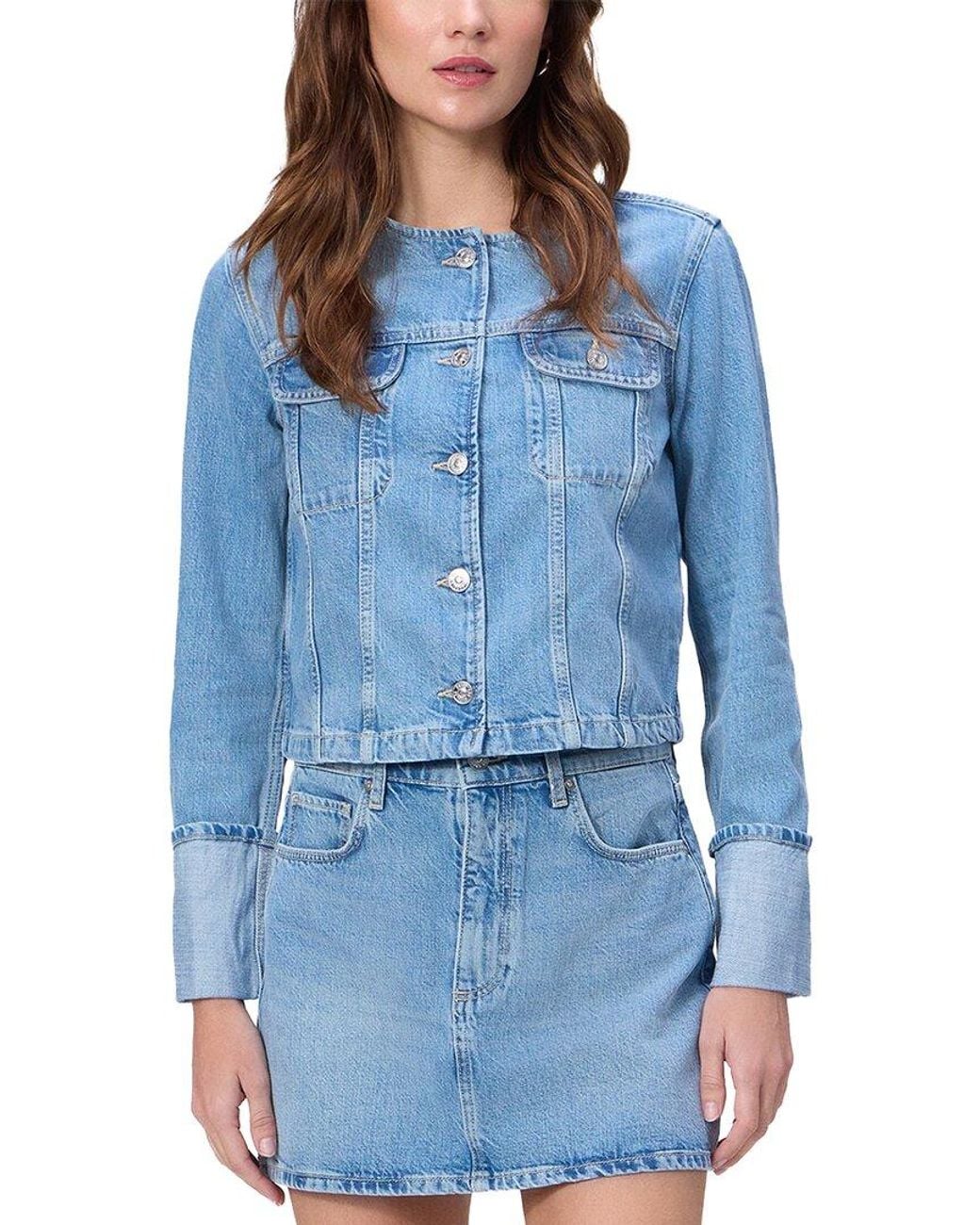 PAIGE Blue Dean Jacket