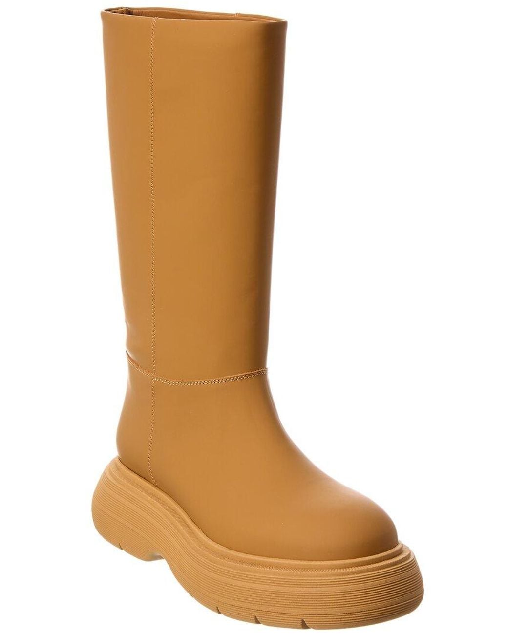 Gia Borghini Brown Marte Leather Boot