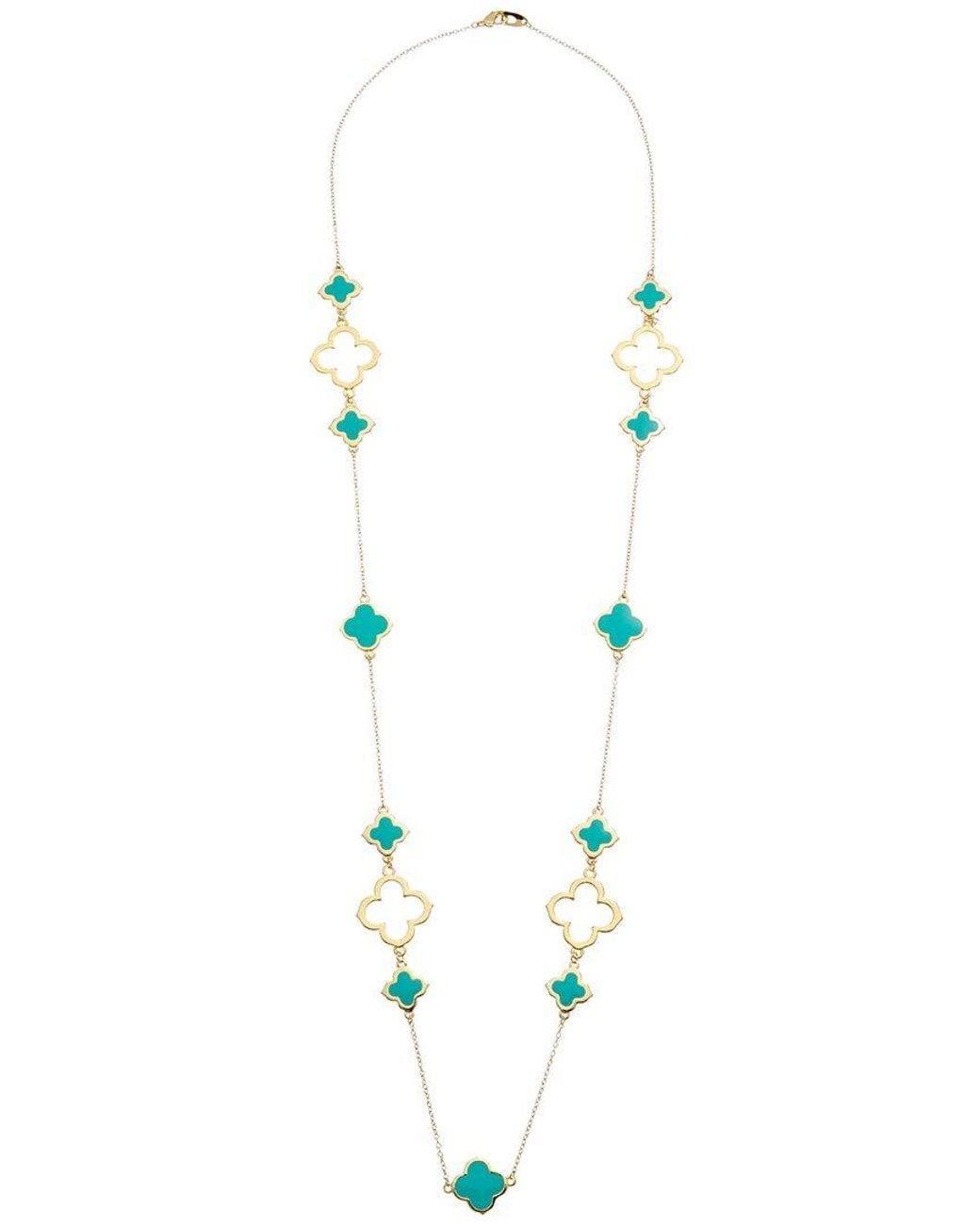 Juvell Blue 18K Plated Necklace