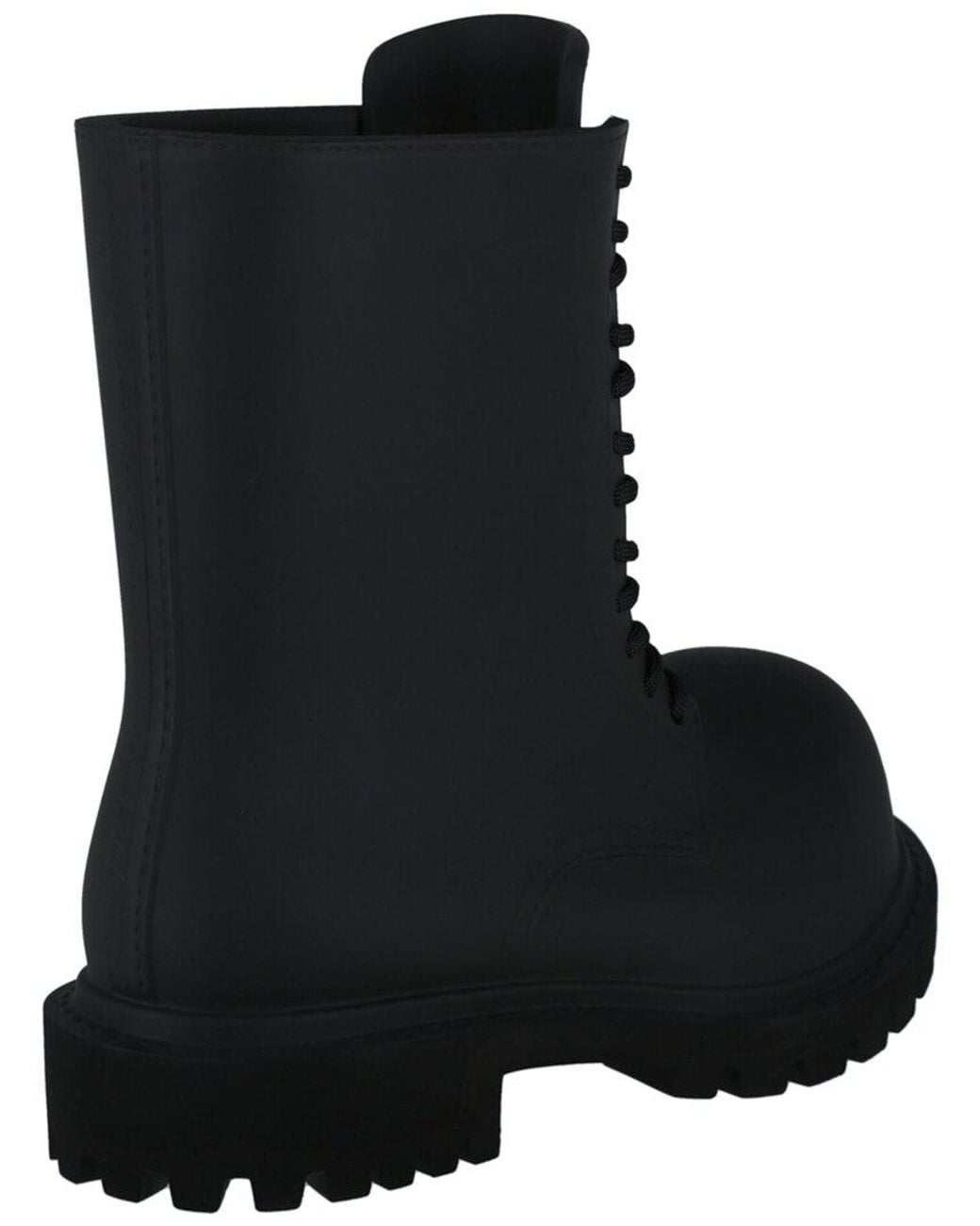 Balenciaga Black Steriod Lace-Up Boot for men