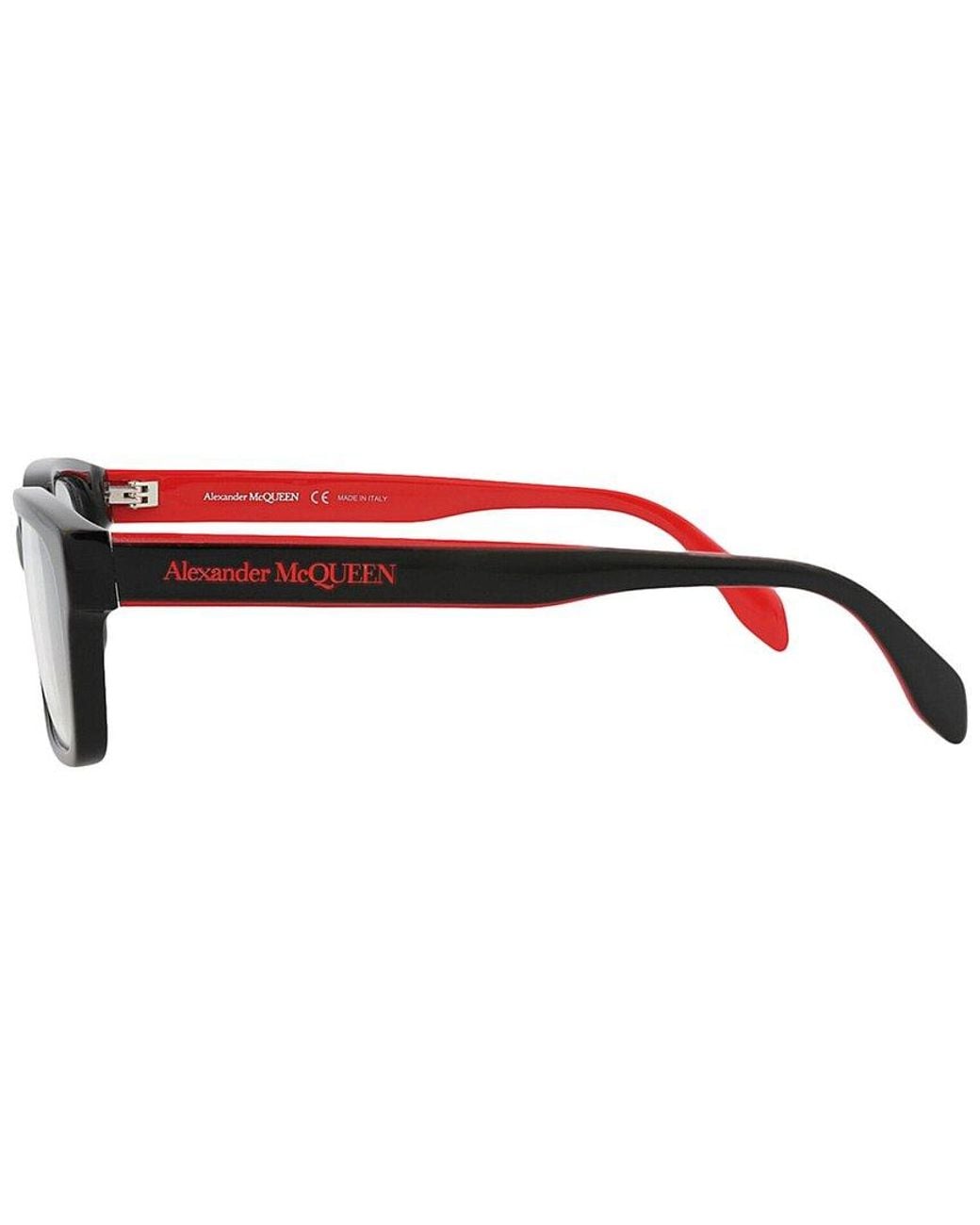 McQueen Brown Am0345O 55Mm Optical Frames for men