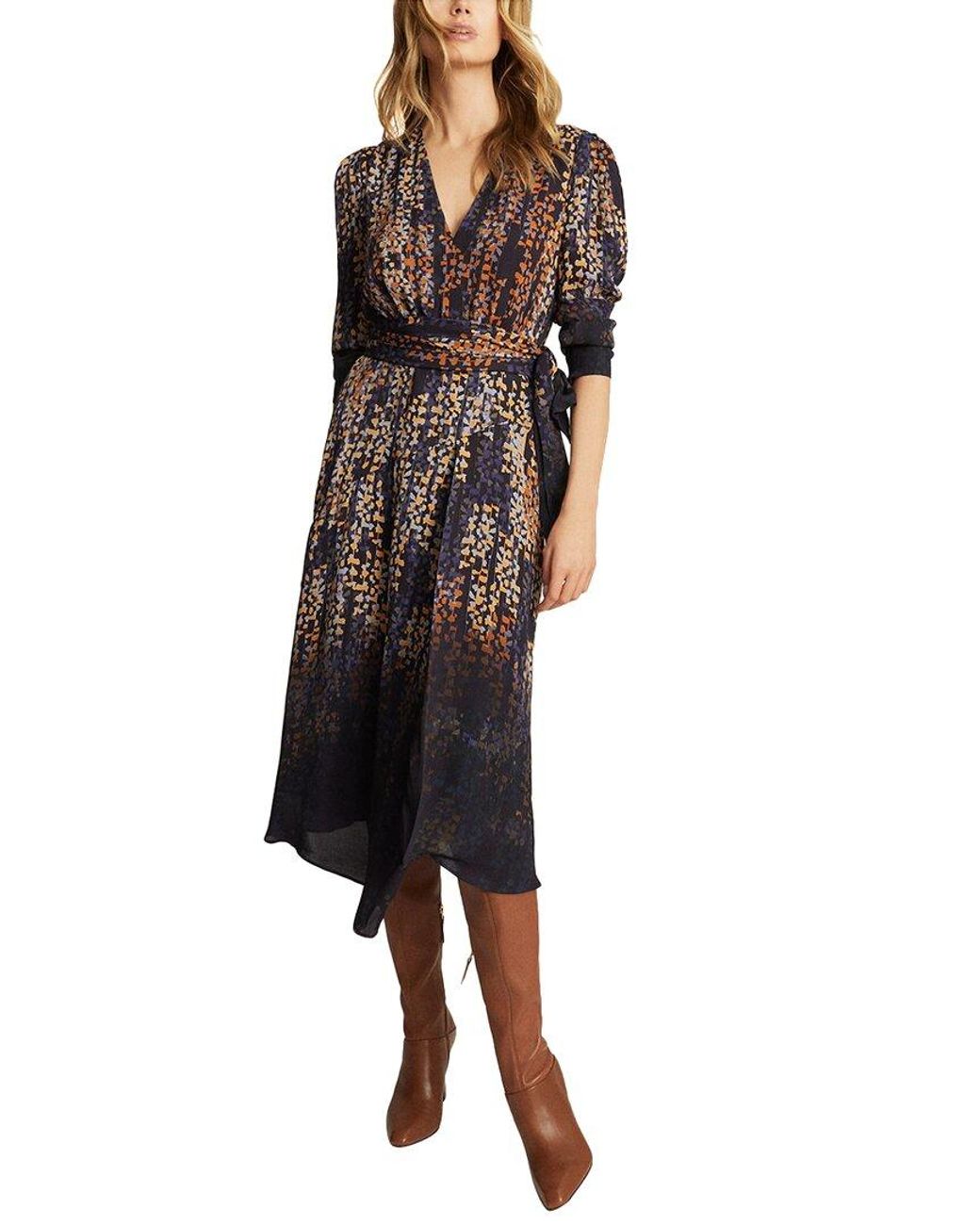 Reiss Synthetic Esther Coco Moon Midi 