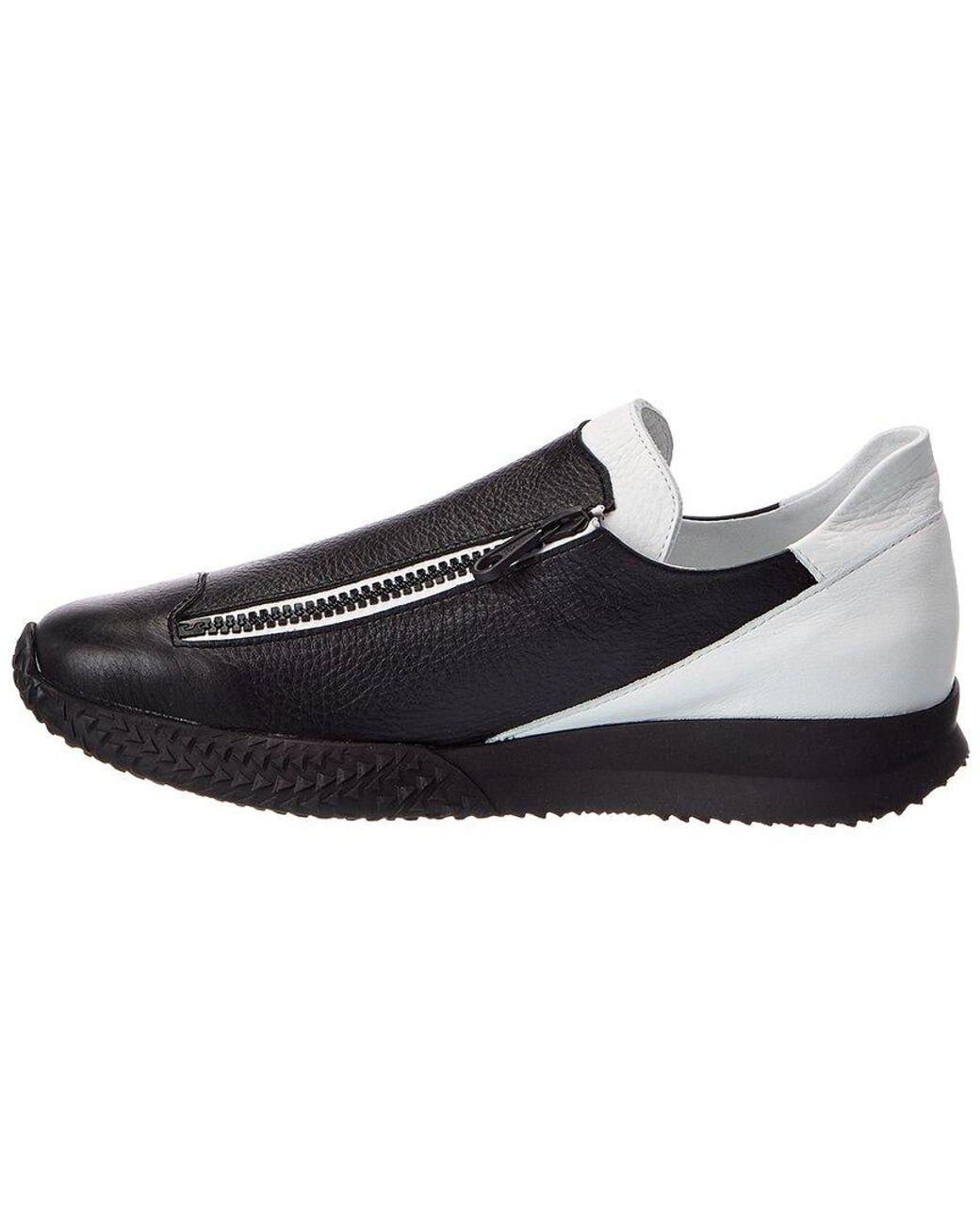 Arche Black Andzum Leather Sneaker
