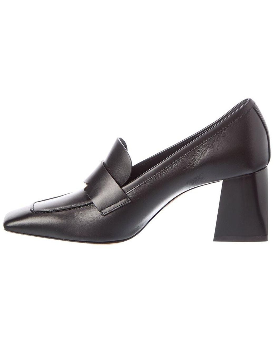 Max Mara Brown Leather Pump