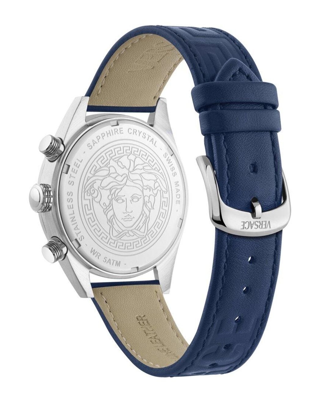 Versace Blue Athletic Chrono Watch for men