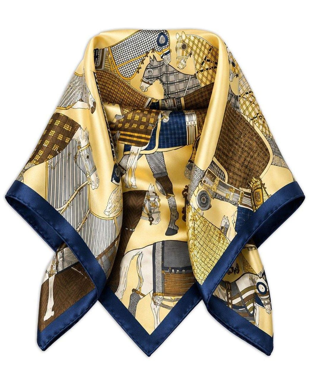 Saachi Metallic Equestrian Bandana