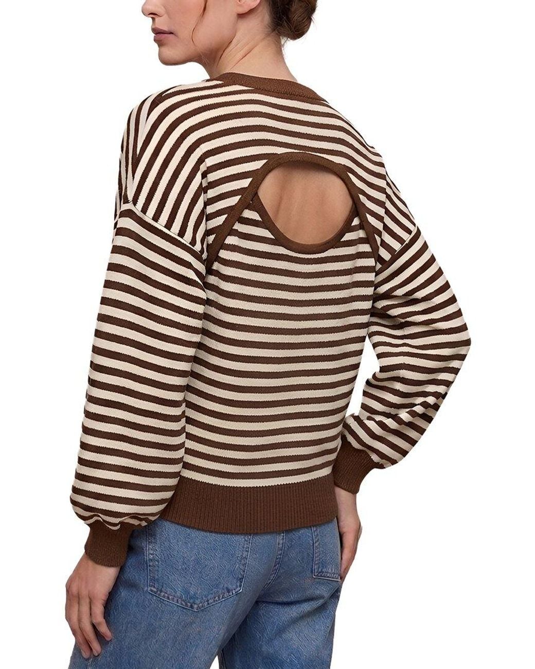 Luna Tuccini Brown Pullover