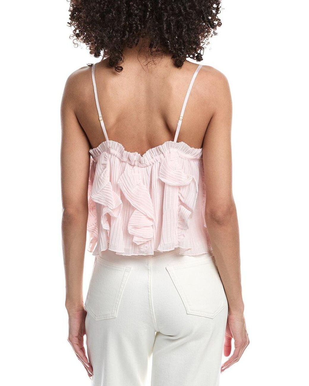 Ramy Brook Pink Shiloh Top