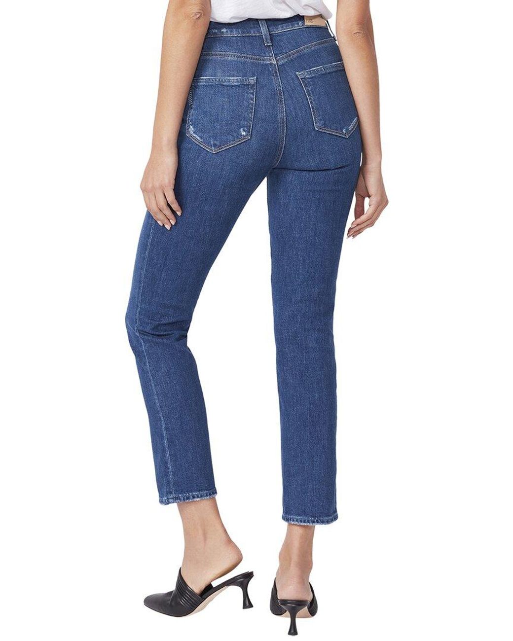 PAIGE Blue Sarah Slim Roam Straight Leg Jean