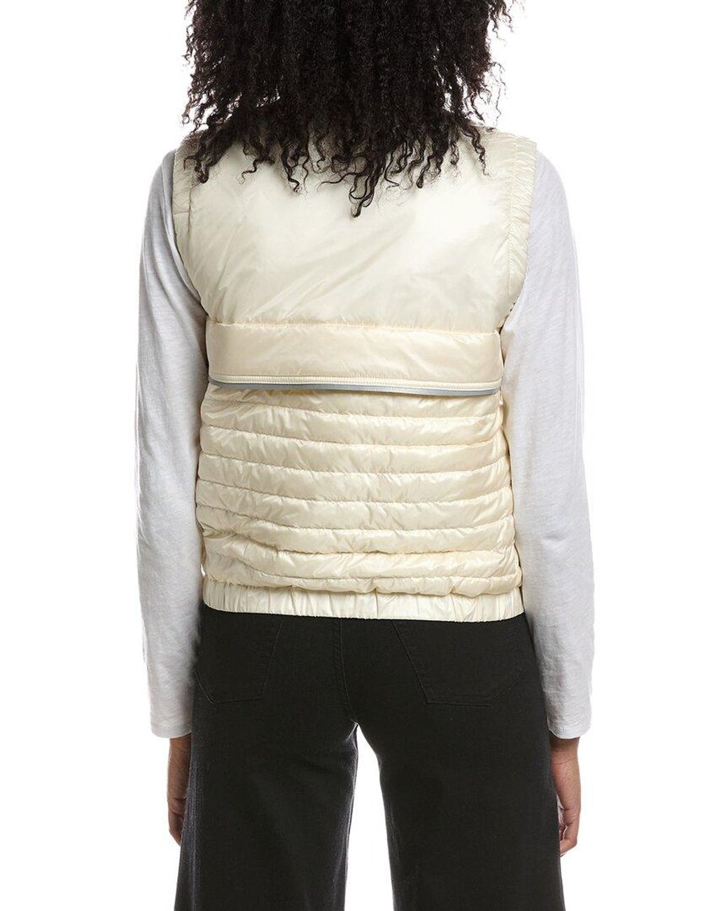 Moncler Natural Grenoble Gumiane Recycled Ripstop Vest