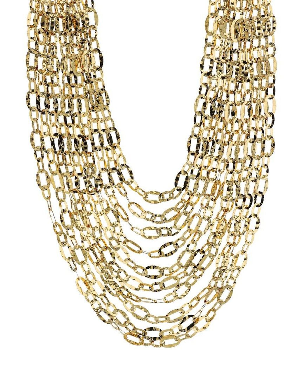 Etrusca Gioielli Metallic 18K Plated Necklace