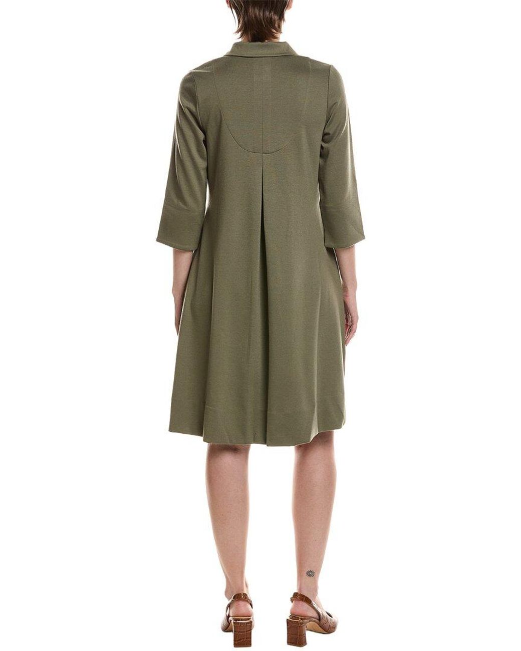 Gretchen Scott Green Ponte Ali Dress
