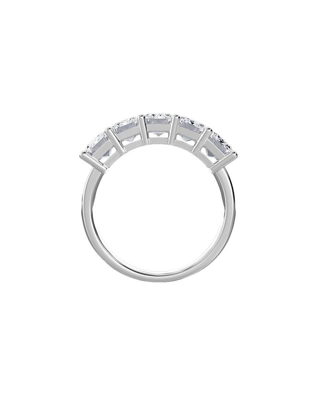 Diana M White Diana M. Fine Jewelry 14k 3.60 Ct. Tw. Lab Grown Diamond Half-eternity Ring