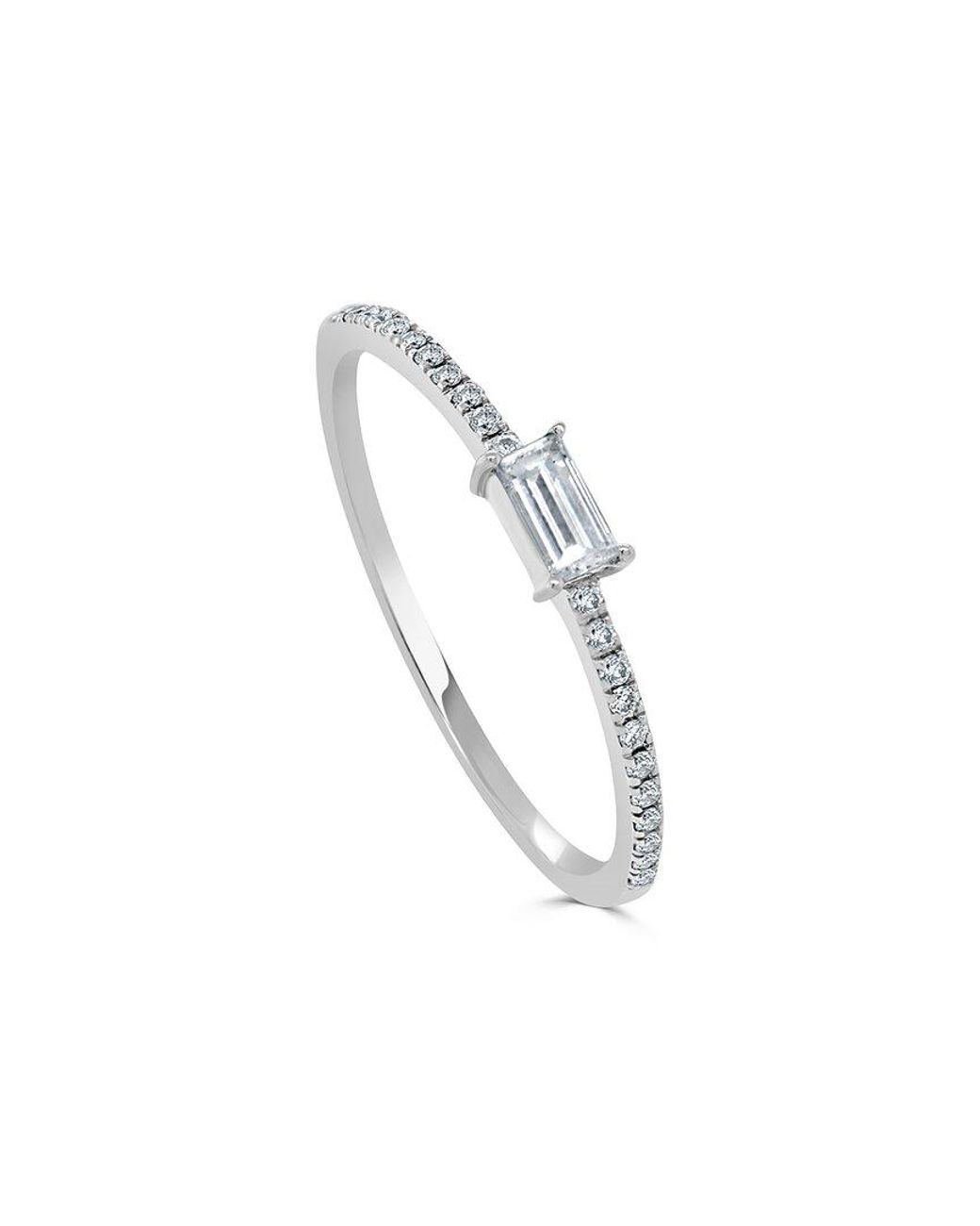Sabrina Designs White 14k 0.16 Ct. Tw. Diamond Ring
