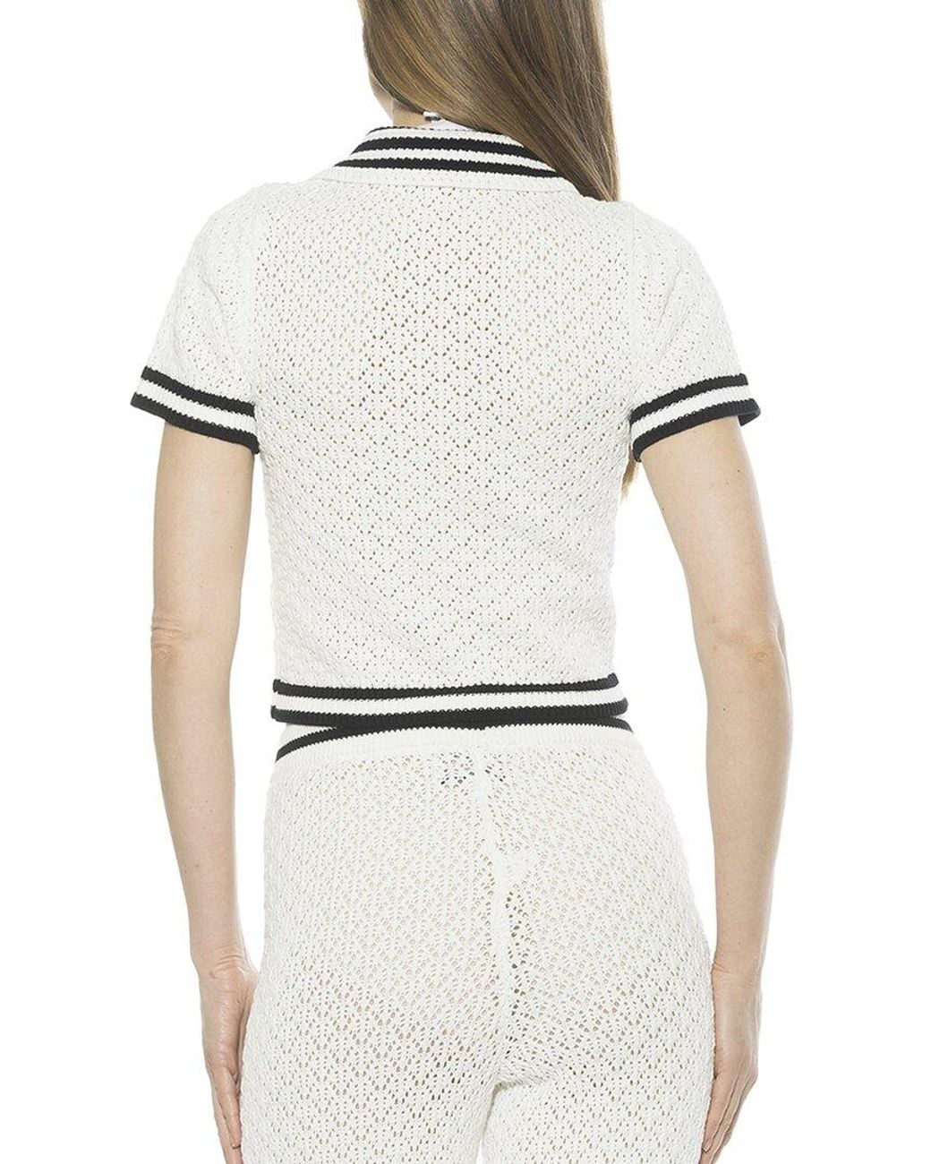 Alexia Admor White Brinley Top