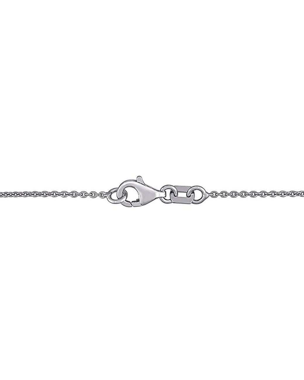 Diamond Select Cuts Metallic 14K 0.50 Ct. Tw. Diamond Necklace