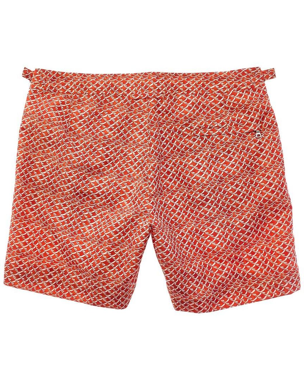Orlebar Brown Red Swim Trunk for men