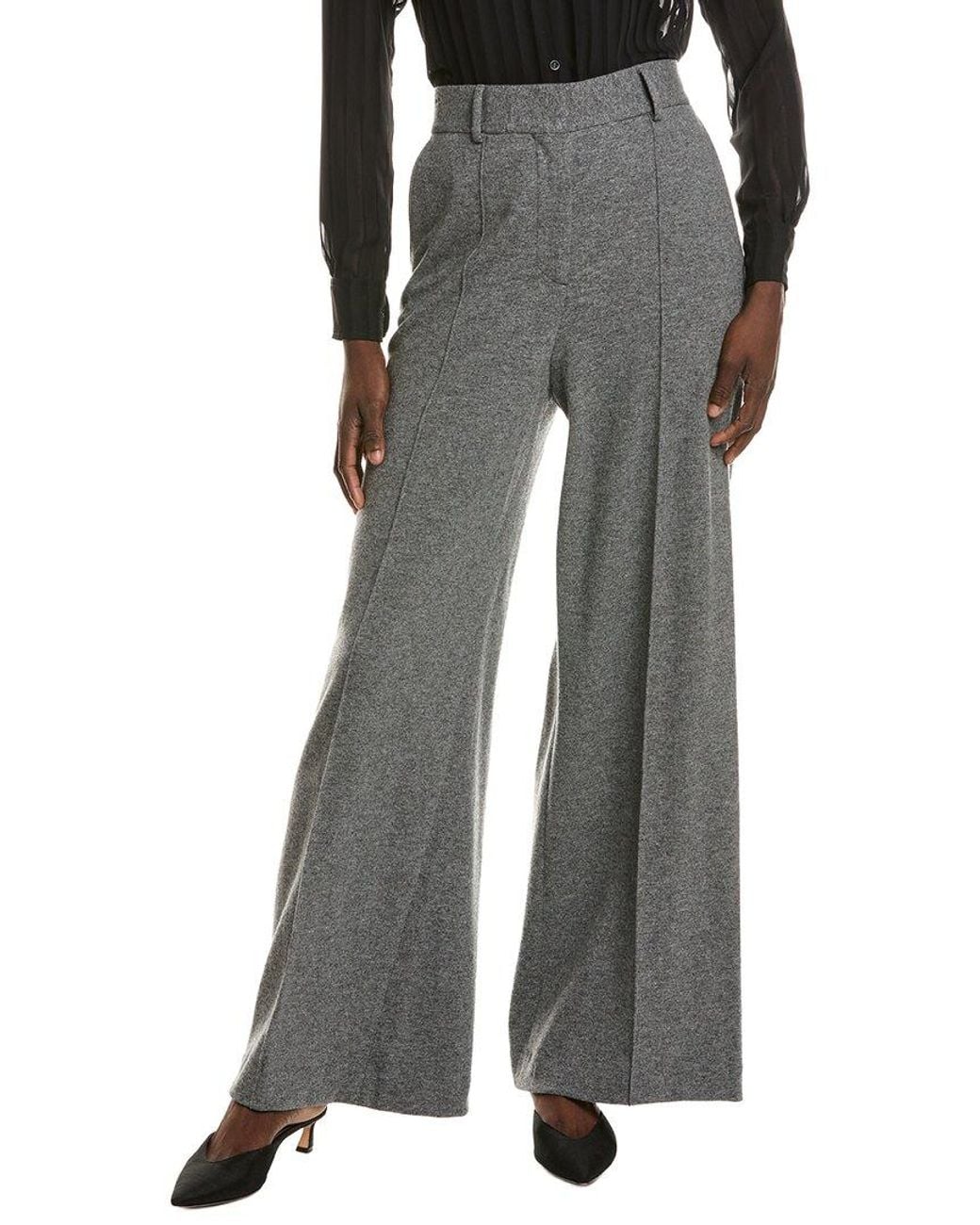 Officine Generale Gray Officine Generale Rosa Wool & Cashmere-Blend Pant