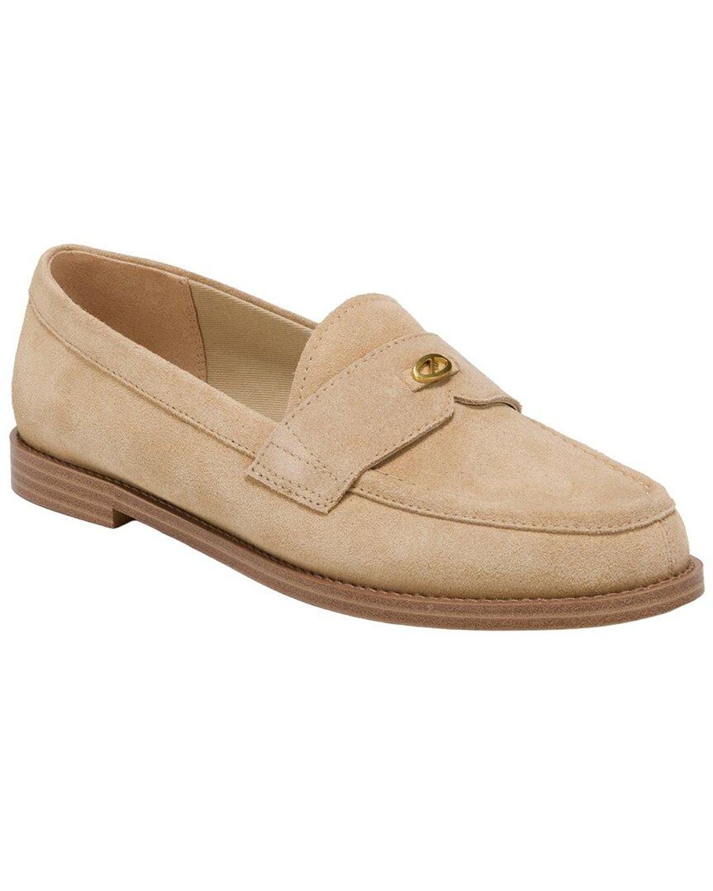 Franco Sarto White L-Stellan Leather Loafer
