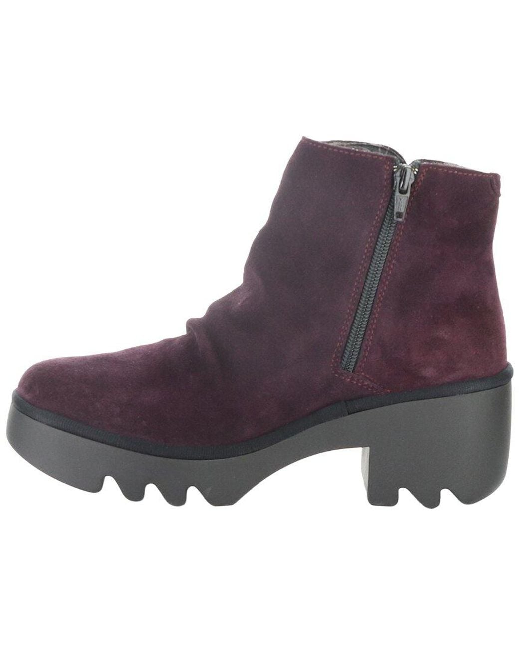 Fly London Purple Tulp Suede Boot