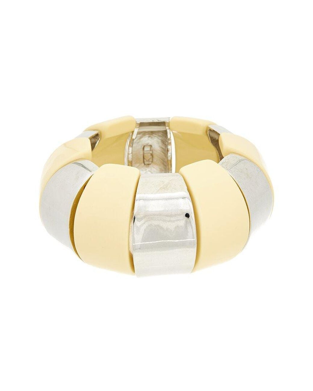Kenneth Jay Lane Metallic Stretch Bracelet