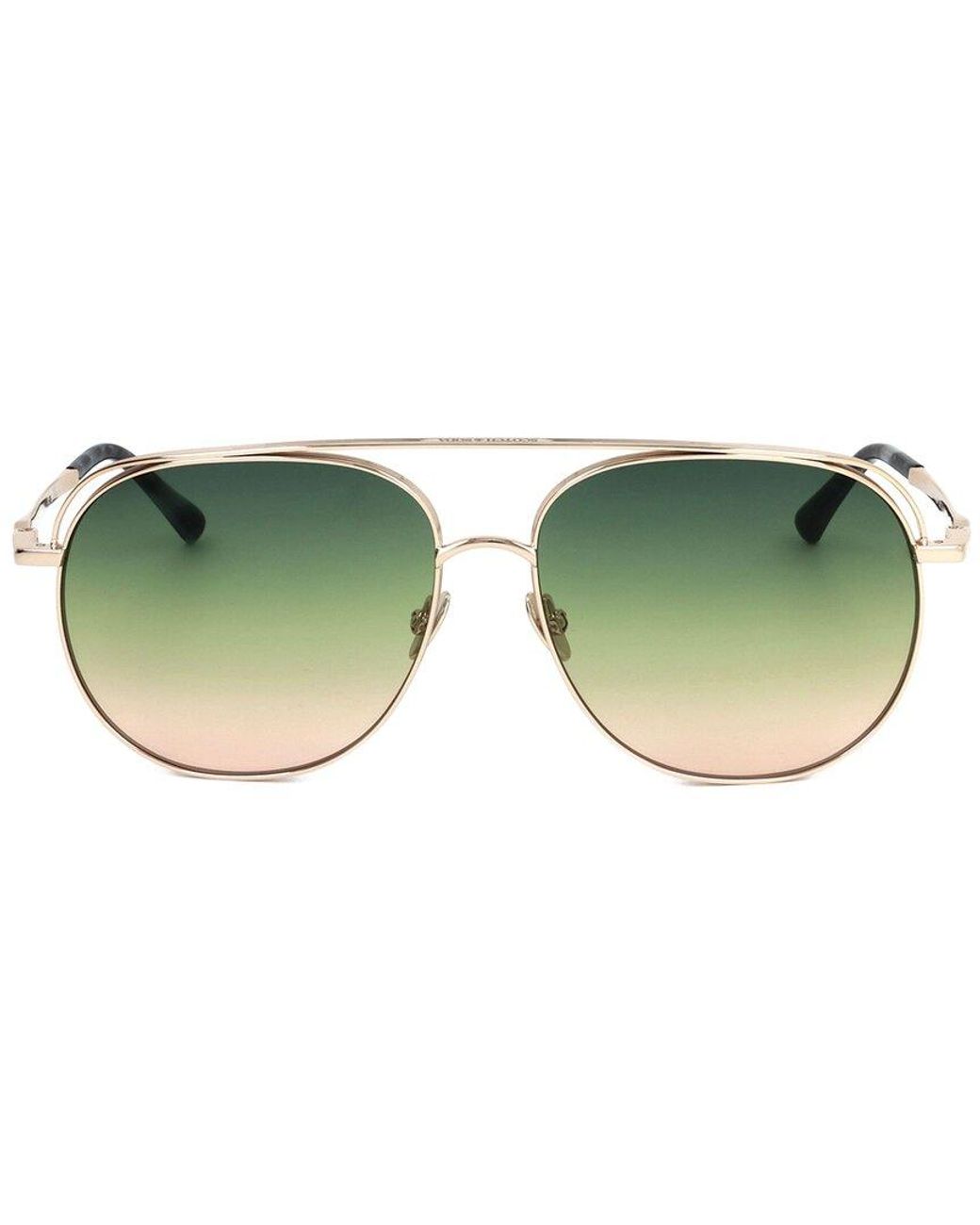 Scotch & Soda Green 58Mm Sunglasses