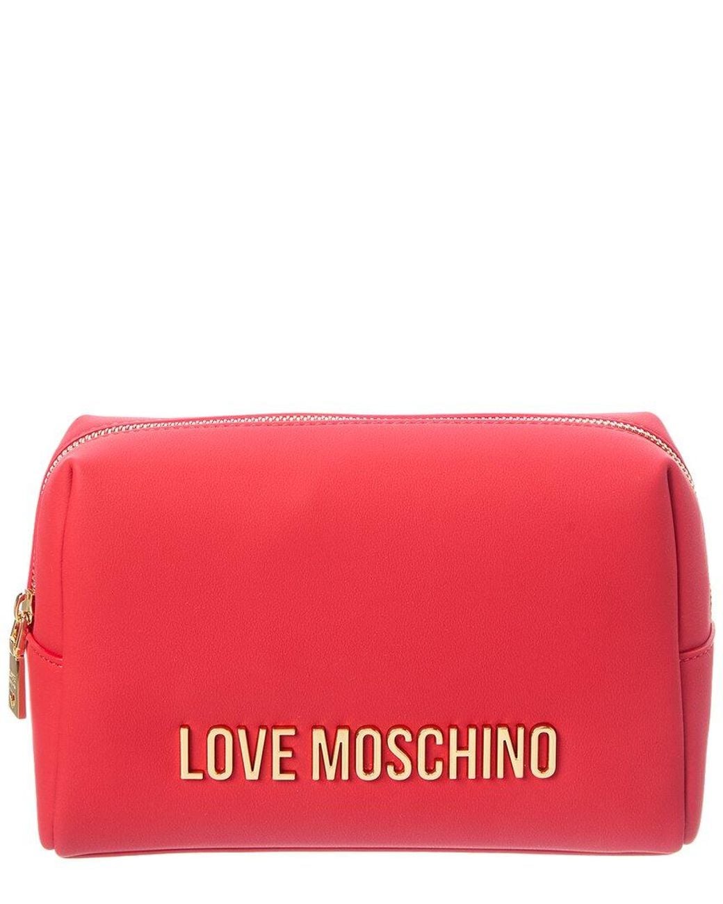 Love Moschino Red Clutch