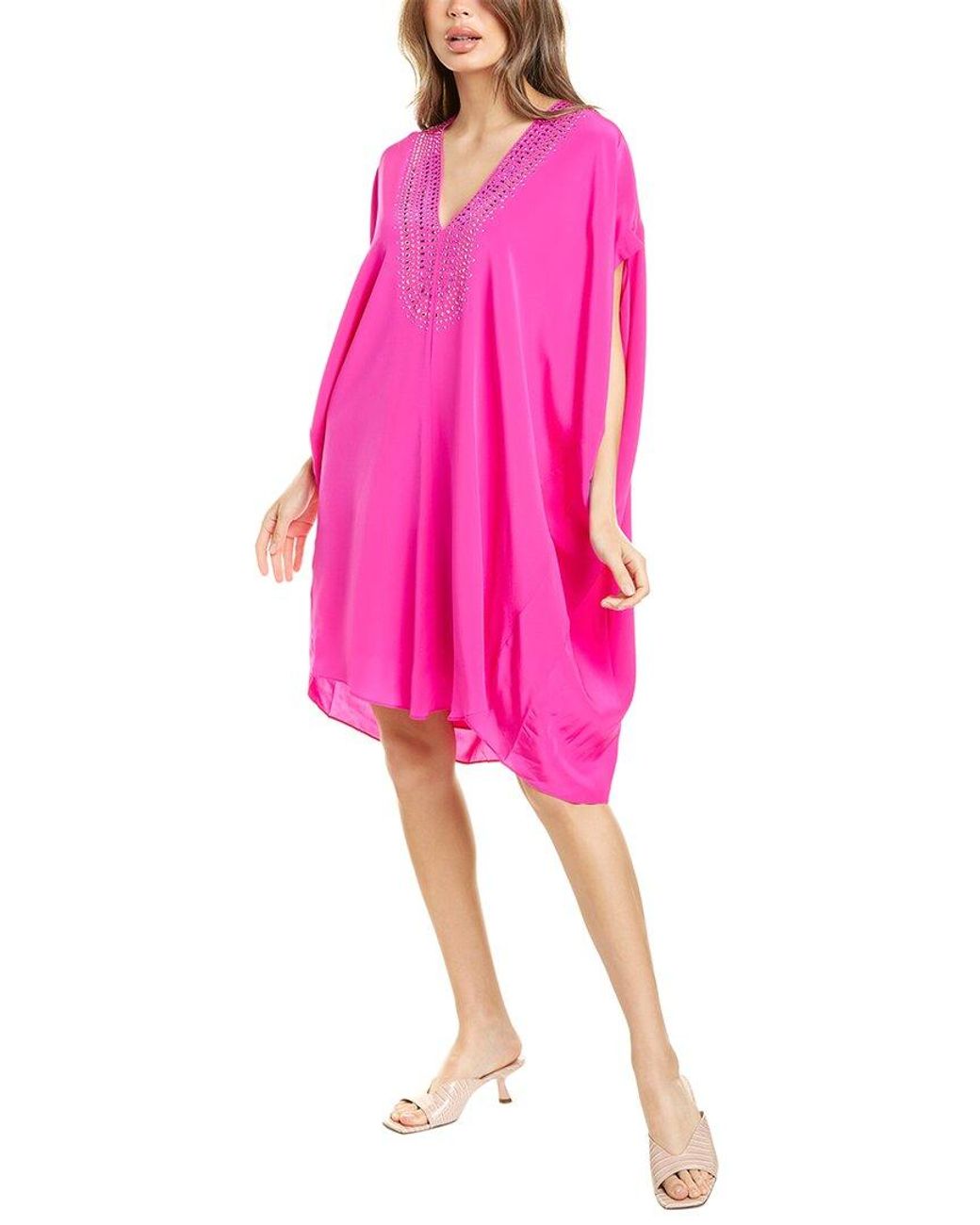 trina turk summered caftan
